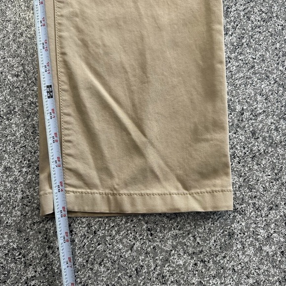 Old Navy Ultimate Tech Straight Chino Pants Mens 36x32 Beige Slim Fit - Picture 8 of 8